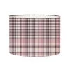Abat-jours Lampadaires Abat-jour Lampadaire Tartan Melo T 40 X H 27 -Lampadaires || Lustres || Guirlandes et décorations lumineuses Soldes abat jour lampadaire tartan melo t 40 x h 27