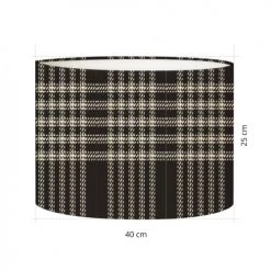 Abat-jours Lampadaires Abat-jour Lampadaire Tartan Sara T 40 X H 27 7 Abat-jours Lampadaires Abat-jour Lampadaire Tartan Sara T 40 X H 27 -Lampadaires || Lustres || Guirlandes et décorations lumineuses Soldes abat jour lampadaire tartan sara t 40 x h 27 2