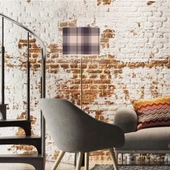 Abat-jours Lampadaires Abat-jour Lampadaire Tartan Timo T 40 X H 27 6 Abat-jours Lampadaires Abat-jour Lampadaire Tartan Timo T 40 X H 27 -Lampadaires || Lustres || Guirlandes et décorations lumineuses Soldes abat jour lampadaire tartan timo t 40 x h 27 1