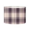 Abat-jours Lampadaires Abat-jour Lampadaire Tartan Timo T 40 X H 27 -Lampadaires || Lustres || Guirlandes et décorations lumineuses Soldes abat jour lampadaire tartan timo t 40 x h 27