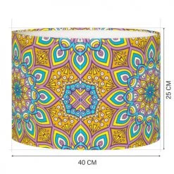 Abat-jours Lampadaires Abat-jour Lampadaire Teva T 40 X H 25 -Lampadaires || Lustres || Guirlandes et décorations lumineuses Soldes abat jour lampadaire teva t 40 x h 25 3