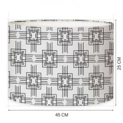 Abat-jours Lampadaires Abat-jour Pour Lampadaire Arago T 45 X H 25 -Lampadaires || Lustres || Guirlandes et décorations lumineuses Soldes abat jour pour lampadaire arago t 45 x h 25 2