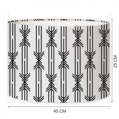 Abat-jours Lampadaires Abat-jour Pour Lampadaire Lazarre T 45 X H 25 -Lampadaires || Lustres || Guirlandes et décorations lumineuses Soldes abat jour pour lampadaire lazarre t 45 x h 25 2