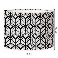 Abat-jours Lampadaires Abat-jour Pour Lampadaire Marceau T 45 X H 25 -Lampadaires || Lustres || Guirlandes et décorations lumineuses Soldes abat jour pour lampadaire marceau t 45 x h 25 2