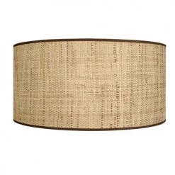 Tosel Lampadaires Abat-jour Teinture Naturelle Jute Crème