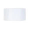 Tosel Lampadaires Abat-jour Tissu Blanc
