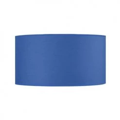 Tosel Lampadaires Abat-jour Tissu Bleu