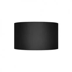 Tosel Lampadaires Abat-jour Tissu Noir