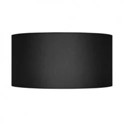 Tosel Lampadaires Abat-jour Tissu Noir