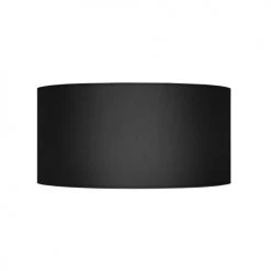 Tosel Lampadaires Abat-jour Tissu Noir