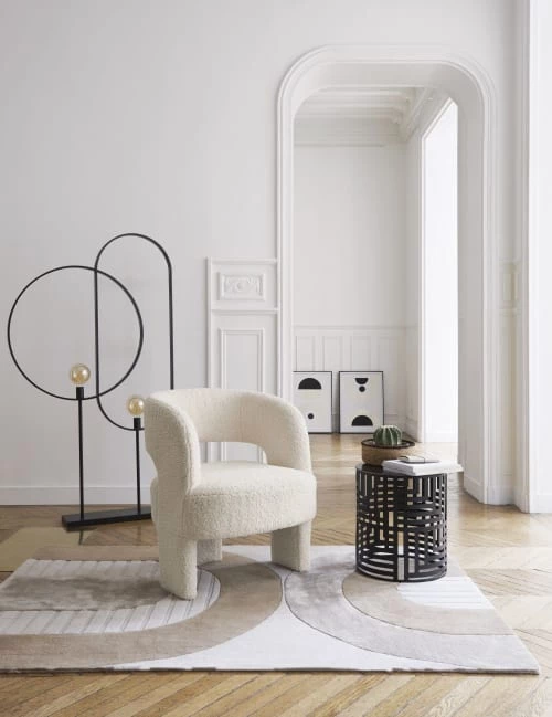 Maisons Du Monde Lampadaires Lampadaire 2 Cerclages En Metal Noir Mat H169 6 Maisons Du Monde Lampadaires Lampadaire 2 Cerclages En Metal Noir Mat H169 – Image 4