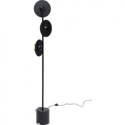 Kare Design Lampadaires Lampadaire 3 Disques En Acier Doré Et Marbre H160 -Lampadaires || Lustres || Guirlandes et décorations lumineuses Soldes lampadaire 3 disques en acier dore et marbre h160 4
