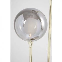 Kare Design Lampadaires Lampadaire 3 Globes En Verre, Acier Doré Et Marbre H176 -Lampadaires || Lustres || Guirlandes et décorations lumineuses Soldes lampadaire 3 globes en verre acier dore et marbre h176 2