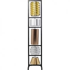 Kare Design Lampadaires Lampadaire 5 Abat-jours En Acier H180