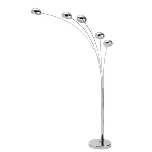 Maisons Du Monde Lampadaires Lampadaire 5 Branches En Métal Chromé H198 3 Maisons Du Monde Lampadaires Lampadaire 5 Branches En Métal Chromé H198