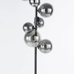 Maisons Du Monde Lampadaires Lampadaire 7 Globes En Verre Fumé Et Métal Noir H155 -Lampadaires || Lustres || Guirlandes et décorations lumineuses Soldes lampadaire 7 globes en verre fume et metal noir h155 1000 4 26 201131 2