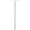 Dyberg Larsen Lampadaires Lampadaire à Ailettes Polycarbonate Blanc, Pied Laiton, H150 Cm D35 Cm -Lampadaires || Lustres || Guirlandes et décorations lumineuses Soldes lampadaire a ailettes polycarbonate blanc pied laiton h150 cm d35 cm