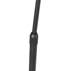 QAZQA Lampadaires Lampadaire à Arc En Acier Noir -Lampadaires || Lustres || Guirlandes et décorations lumineuses Soldes lampadaire a arc en acier noir 13