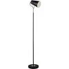 ATHM DESIGN Lampadaires Lampadaire Abat Jour Et Pied Métal Noir