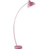 ATHM DESIGN Lampadaires Lampadaire Abat Jour Et Pied Métal Rose -Lampadaires || Lustres || Guirlandes et décorations lumineuses Soldes lampadaire abat jour et pied metal rose