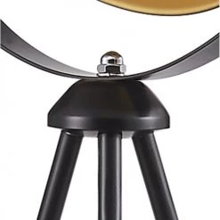 ATHM DESIGN Lampadaires Lampadaire Abat Jour Et Pieds Métal Noir -Lampadaires || Lustres || Guirlandes et décorations lumineuses Soldes lampadaire abat jour et pieds metal noir 5