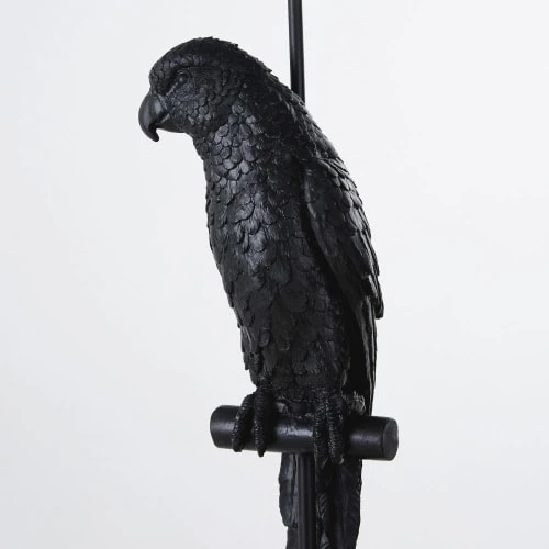 Maisons Du Monde Lampadaires Lampadaire Avec Perroquet Noir H157 4 Maisons Du Monde Lampadaires Lampadaire Avec Perroquet Noir H157 – Image 2