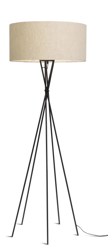 It's About Romi Lampadaires Lampadaire Avec Pieds Noirs Et Abat-jour Blanc H175cm 8 It's About Romi Lampadaires Lampadaire Avec Pieds Noirs Et Abat-jour Blanc H175cm – Image 6