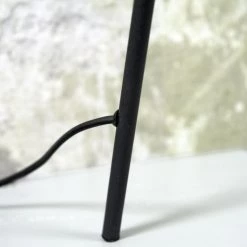 It's About Romi Lampadaires Lampadaire Avec Pieds Noirs Et Abat-jour Noir H175cm -Lampadaires || Lustres || Guirlandes et décorations lumineuses Soldes lampadaire avec pieds noirs et abat jour noir h175cm 3