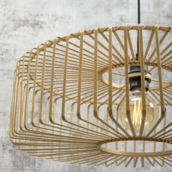 Good & Mojo Lampadaires Lampadaire Bambou H207cm -Lampadaires || Lustres || Guirlandes et décorations lumineuses Soldes lampadaire bambou h207cm 2