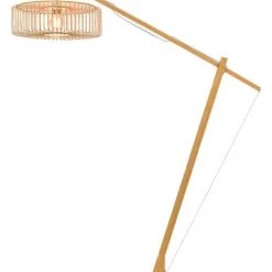 Good & Mojo Lampadaires Lampadaire Bambou H207cm