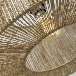 Good & Mojo Lampadaires Lampadaire Bambou/jute H207cm -Lampadaires || Lustres || Guirlandes et décorations lumineuses Soldes lampadaire bambou jute h207cm 2
