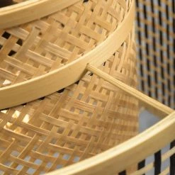 Good & Mojo Lampadaires Lampadaire Bambou Naturel H207cm -Lampadaires || Lustres || Guirlandes et décorations lumineuses Soldes lampadaire bambou naturel h207cm 9