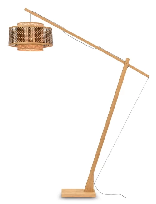 Good & Mojo Lampadaires Lampadaire Bambou Naturel H207cm 3 Good & Mojo Lampadaires Lampadaire Bambou Naturel H207cm
