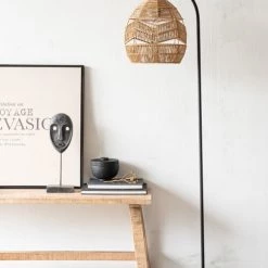 Maisons Du Monde Lampadaires Lampadaire Beige Et Noir H151 -Lampadaires || Lustres || Guirlandes et décorations lumineuses Soldes lampadaire beige et noir h151 1000 5 7 210091 4