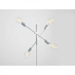 Custom Form Lampadaires Lampadaire Blanc 4 Lumières -Lampadaires || Lustres || Guirlandes et décorations lumineuses Soldes lampadaire blanc 4 lumieres 2