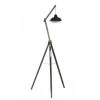 Wadiga Lampadaires Lampadaire Bois Et Métal Style Industriel 57x56x190cm -Lampadaires || Lustres || Guirlandes et décorations lumineuses Soldes lampadaire bois et metal style industriel 57x56x190cm