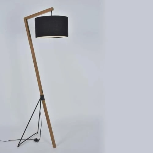 Corep Lampadaires Lampadaire Bois/métal H160cm 5 Corep Lampadaires Lampadaire Bois/métal H160cm – Image 3