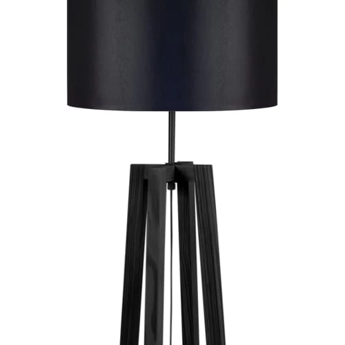 Tosel Lampadaires Lampadaire Bois Noir 6 Tosel Lampadaires Lampadaire Bois Noir – Image 4
