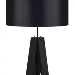 Tosel Lampadaires Lampadaire Bois Noir 10 Tosel Lampadaires Lampadaire Bois Noir -Lampadaires || Lustres || Guirlandes et décorations lumineuses Soldes lampadaire bois noir 5