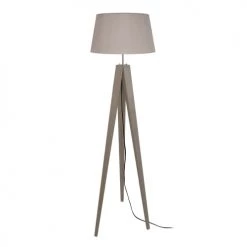 Tosel Lampadaires Lampadaire Bois Taupe
