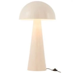 Leitmotiv Lampadaires Lampadaire Champignon En Métal Blanc