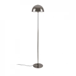 Leitmotiv Lampadaires Lampadaire Champignon En Métal Gris Fumé
