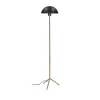 Pomax Lampadaires Lampadaire Champignon En Métal Laiton Et Noir