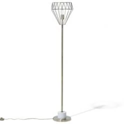 Beliani Lampadaires Lampadaire Couleur Bronze