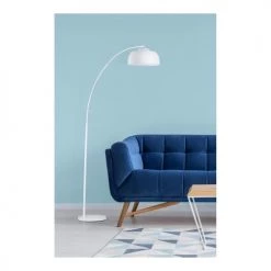 Lampea Lampadaires Lampadaire Design En Blanc 170 Cm -Lampadaires || Lustres || Guirlandes et décorations lumineuses Soldes lampadaire design en blanc 170 cm 5