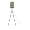 Vivabita Lampadaires Lampadaire Design En Métal Beige 150 Cm -Lampadaires || Lustres || Guirlandes et décorations lumineuses Soldes lampadaire design en metal beige 150 cm