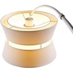 Lampea Lampadaires Lampadaire Design En Métal Blanc 178 Cm -Lampadaires || Lustres || Guirlandes et décorations lumineuses Soldes lampadaire design en metal blanc 178 cm 2