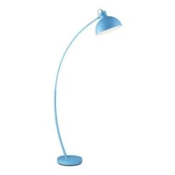 Lampea Lampadaires Lampadaire Design En Métal Bleu 159 Cm -Lampadaires || Lustres || Guirlandes et décorations lumineuses Soldes lampadaire design en metal bleu 159 cm 2