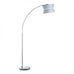 Lampea Lampadaires Lampadaire Design En Métal Chrome 178 Cm