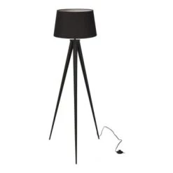 Lampea Lampadaires Lampadaire Design En Métal Blanc 150 Cm -Lampadaires || Lustres || Guirlandes et décorations lumineuses Soldes lampadaire design en metal noir 150 cm 3